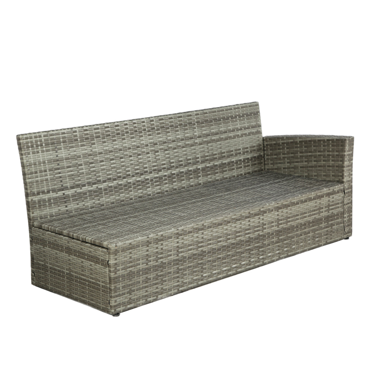 Pelias - Rattan Corner Sofa Set with Rising Table - 8 Seats