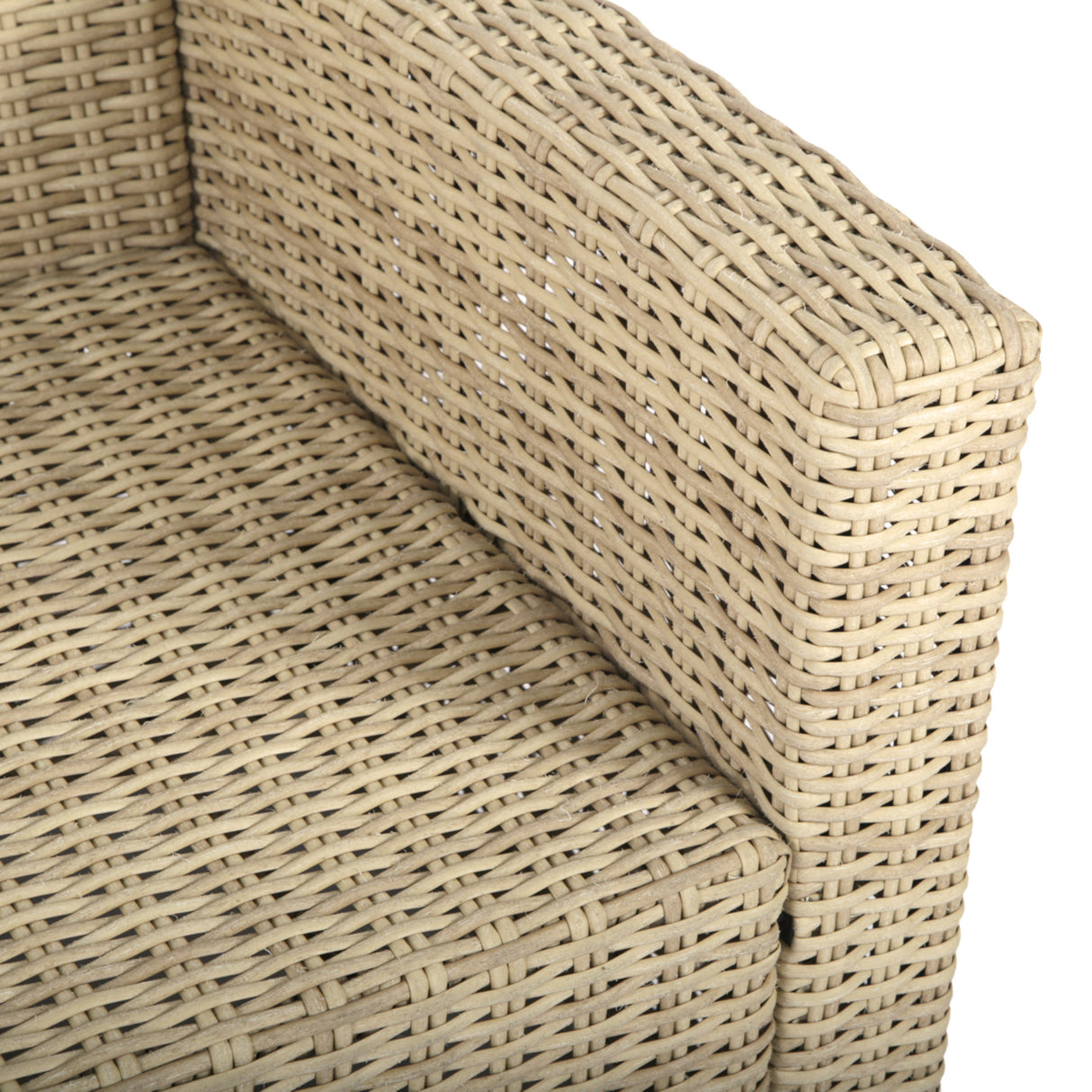 Pelias Rattan Garden Corner 8 Seater Outdoor Sofa Dining Set with Rising Table - Natural/Brown