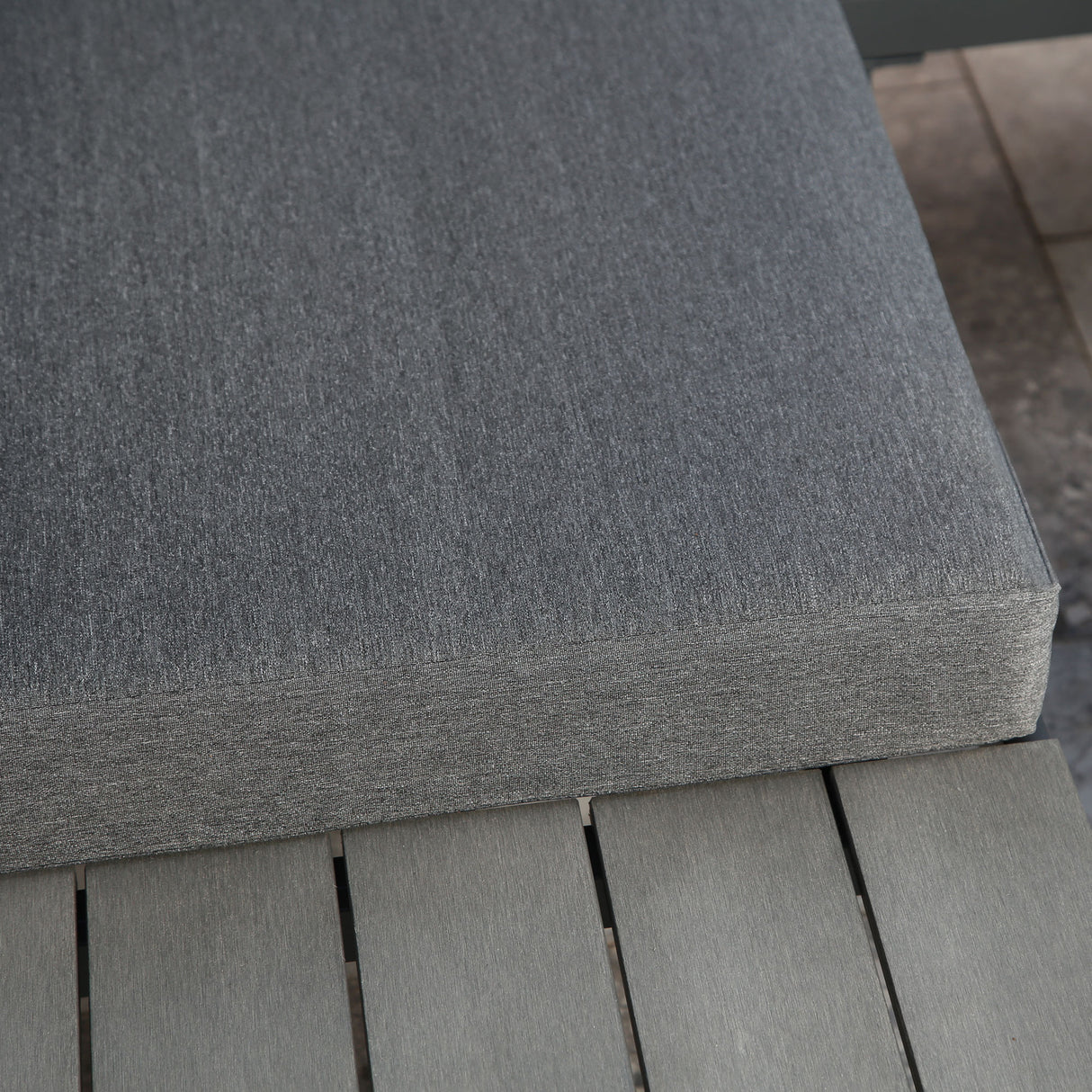 Rhea Platform Corner Sofa – 4-Seater Garden Lounge Set with Table