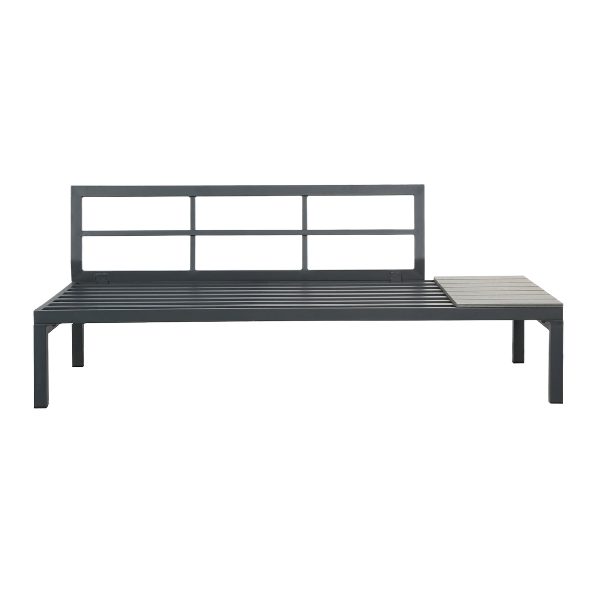 Rhea Platform Corner Sofa – 4-Seater Garden Lounge Set with Table