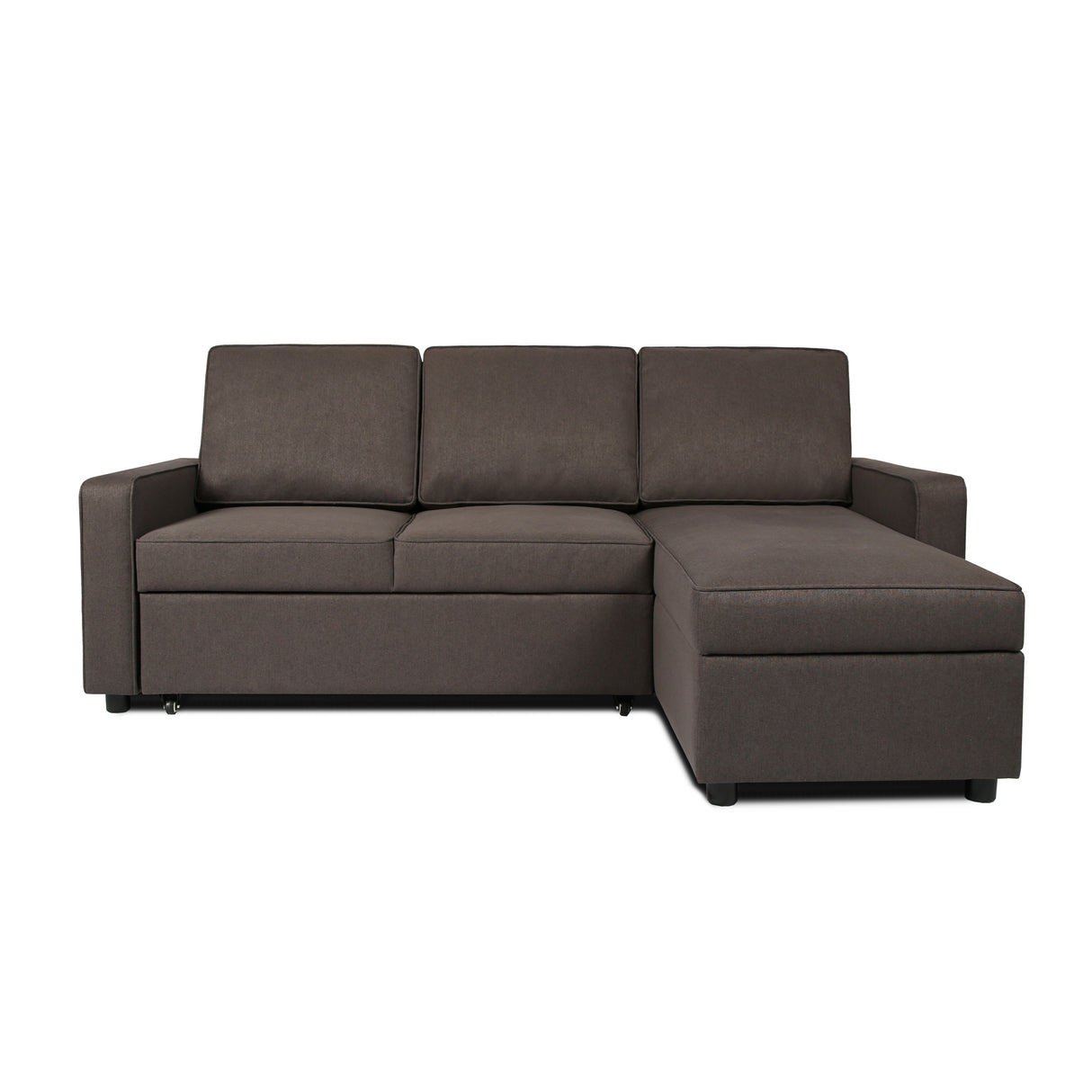 Selene - Corner Sofa Bed with Storage - 3 Seater - Pull-out System