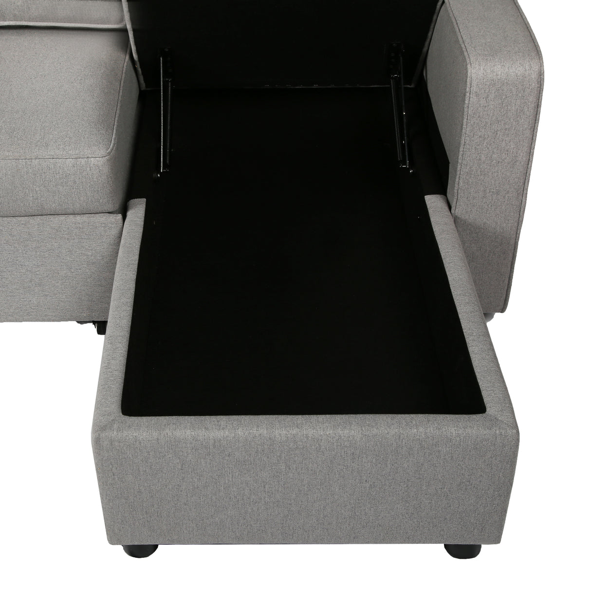 Selene - Corner Sofa Bed with Storage - 3 Seater - Pull-out System