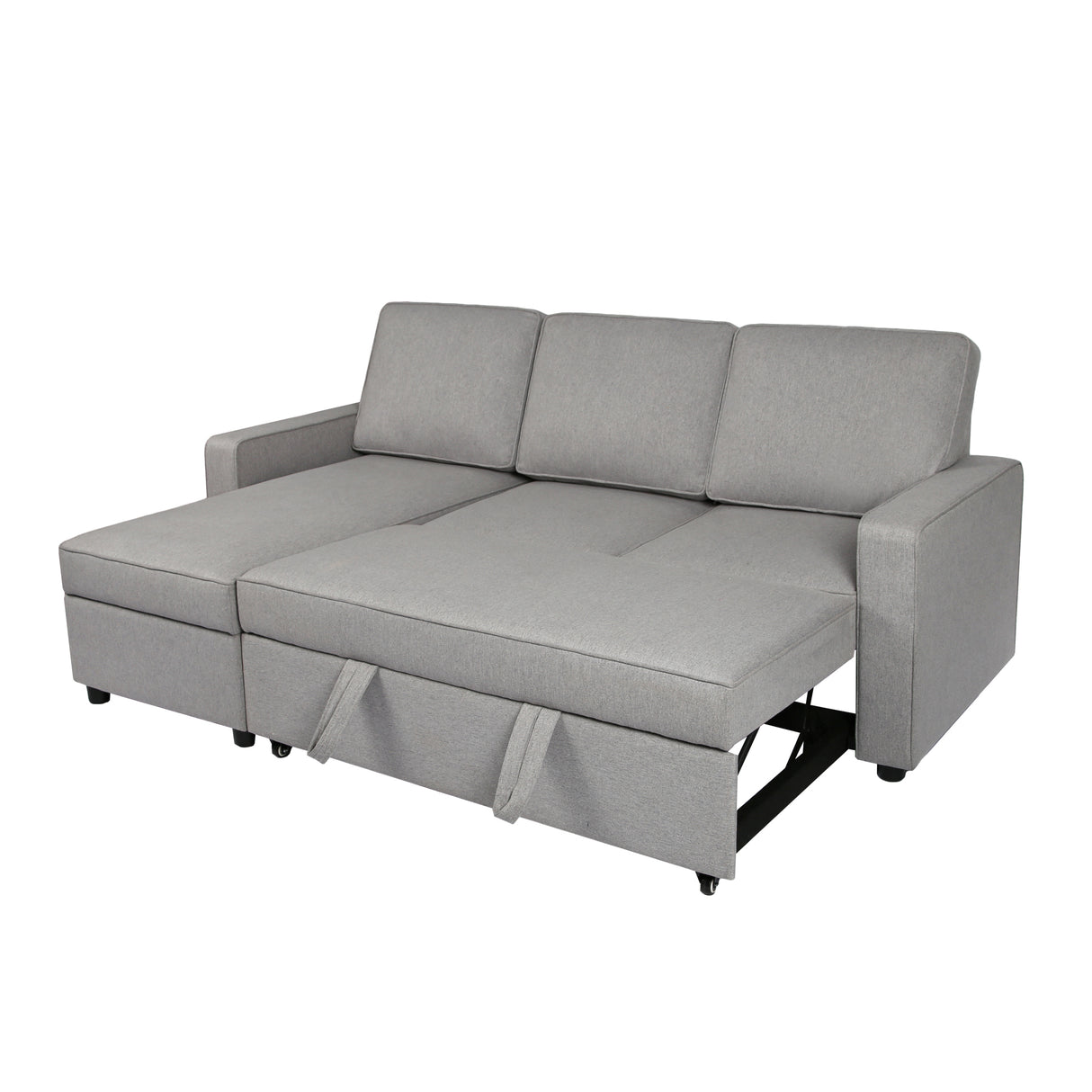 Selene - Corner Sofa Bed with Storage - 3 Seater - Pull-out System