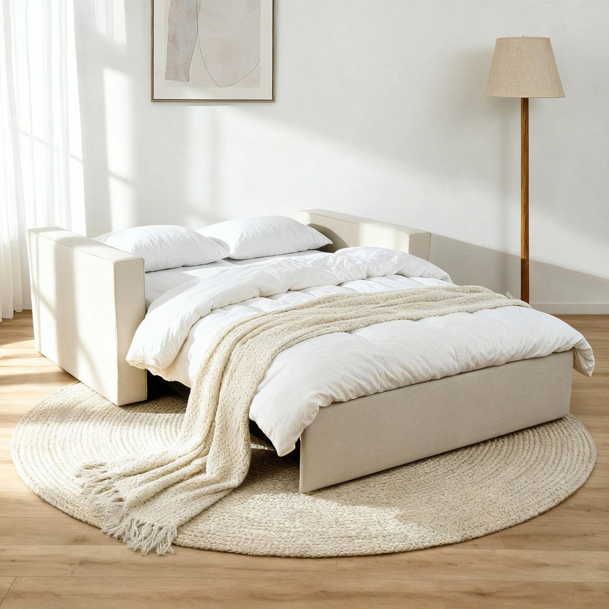 Troy - Pull Out Sofa Bed - Double Sofa Bed - 2 Seater