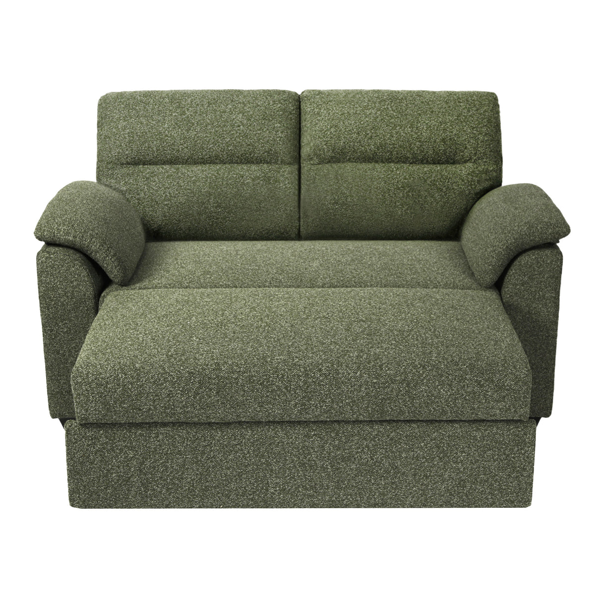 Tivoli - 2 Seater Pull-out Sofa Bed in Luxury Boucle Woven Fabric