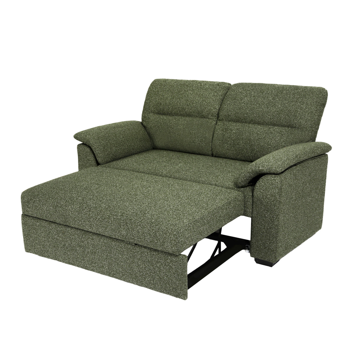 Tivoli - 2 Seater Pull-out Sofa Bed in Luxury Boucle Woven Fabric