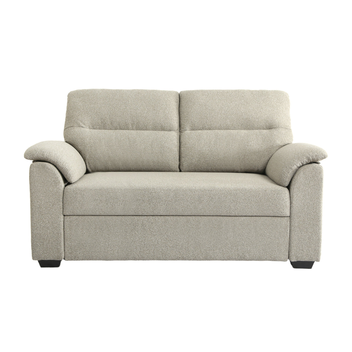 Tivoli - 2 Seater Pull-out Sofa Bed in Luxury Boucle Woven Fabric
