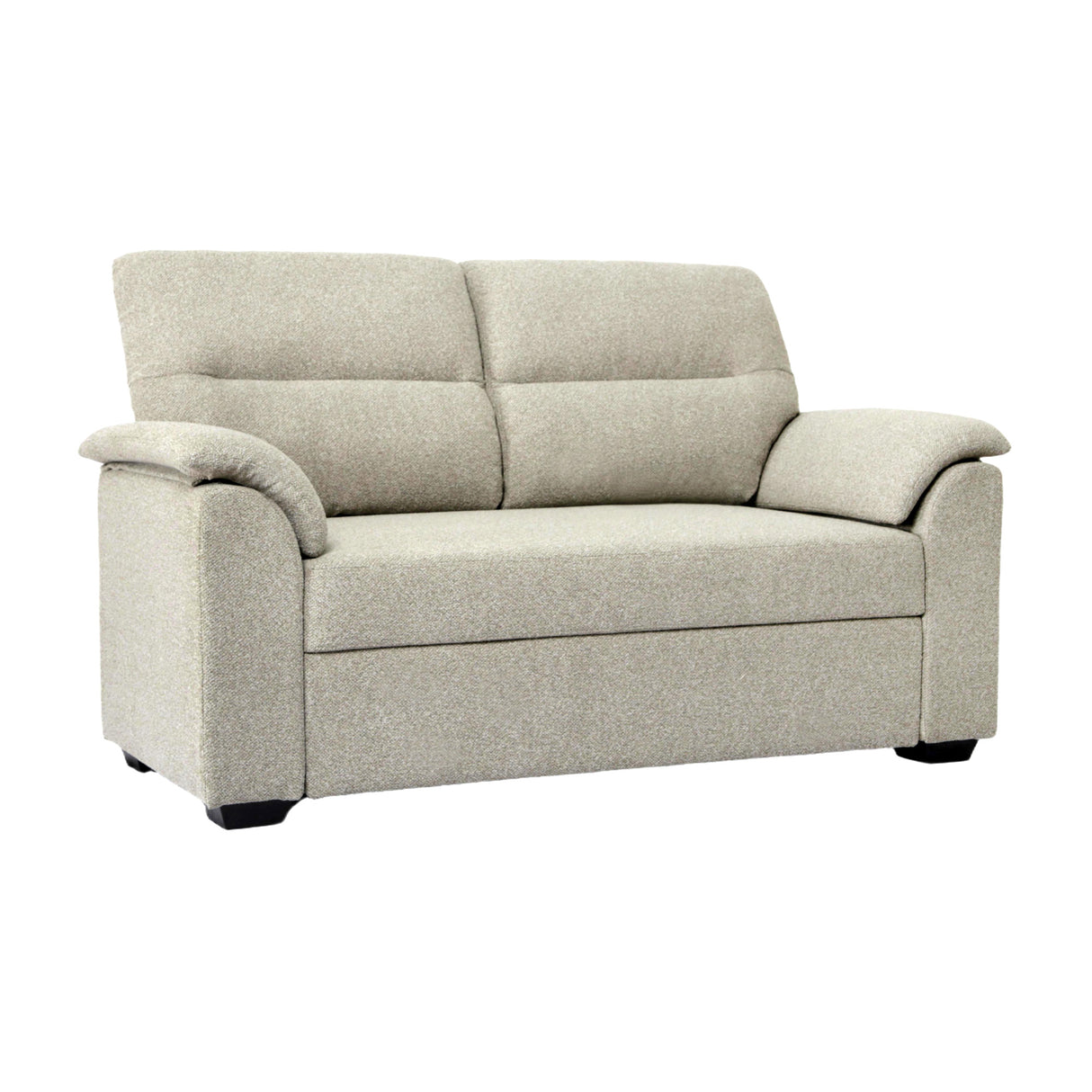 Tivoli - 2 Seater Pull-out Sofa Bed in Luxury Boucle Woven Fabric