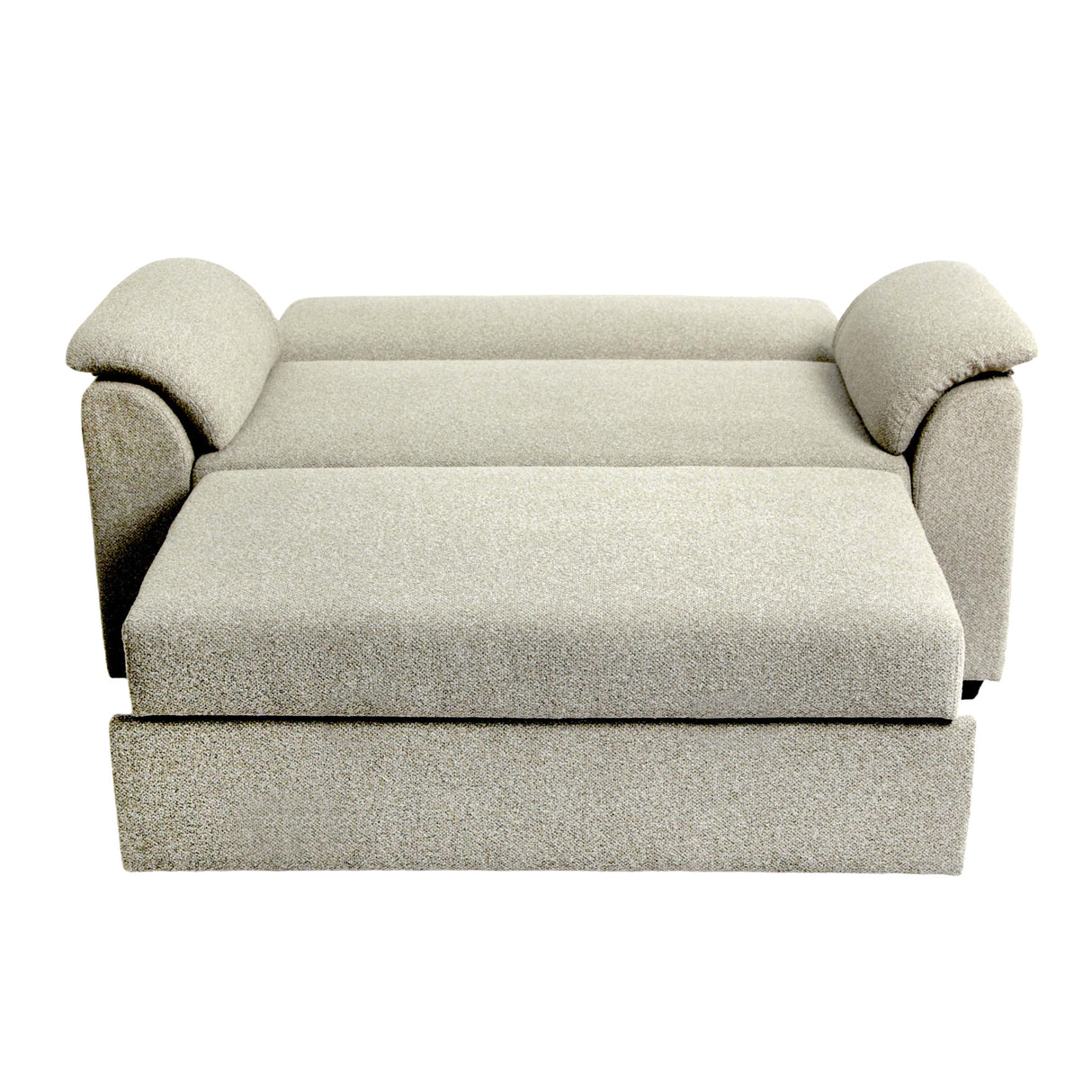 Tivoli - 2 Seater Pull-out Sofa Bed in Luxury Boucle Woven Fabric