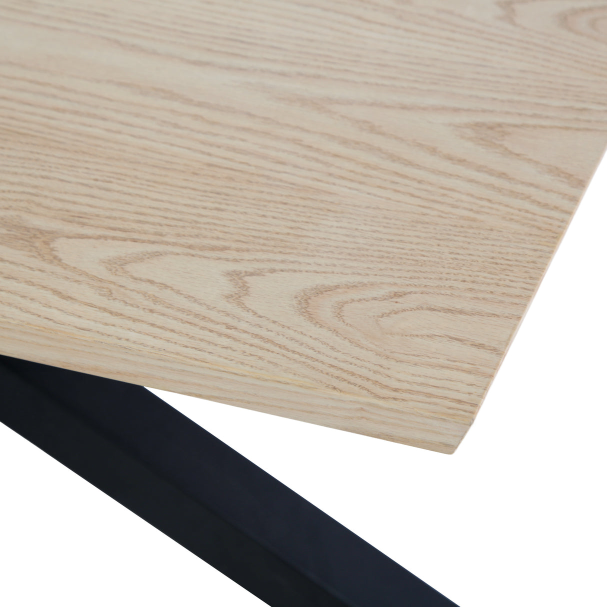 Triton - Oak Effect Rectangular Dining Table – 6 Seater (180 × 95 cm)