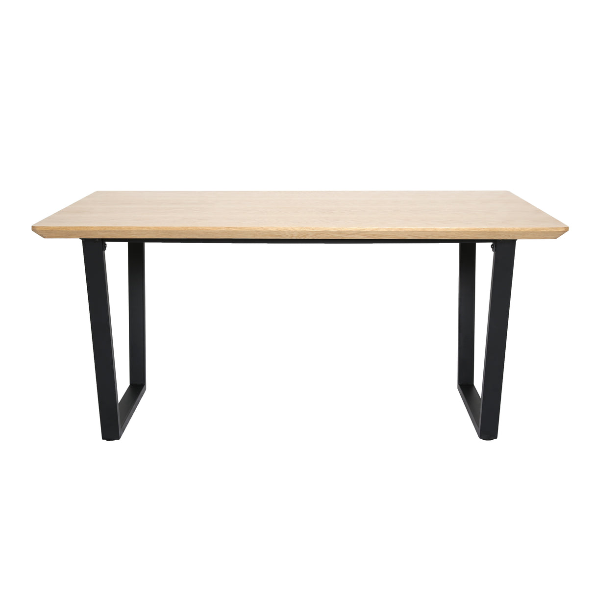 ATLAS - Modern Dining Table - 160x90cm - Oak Veneer