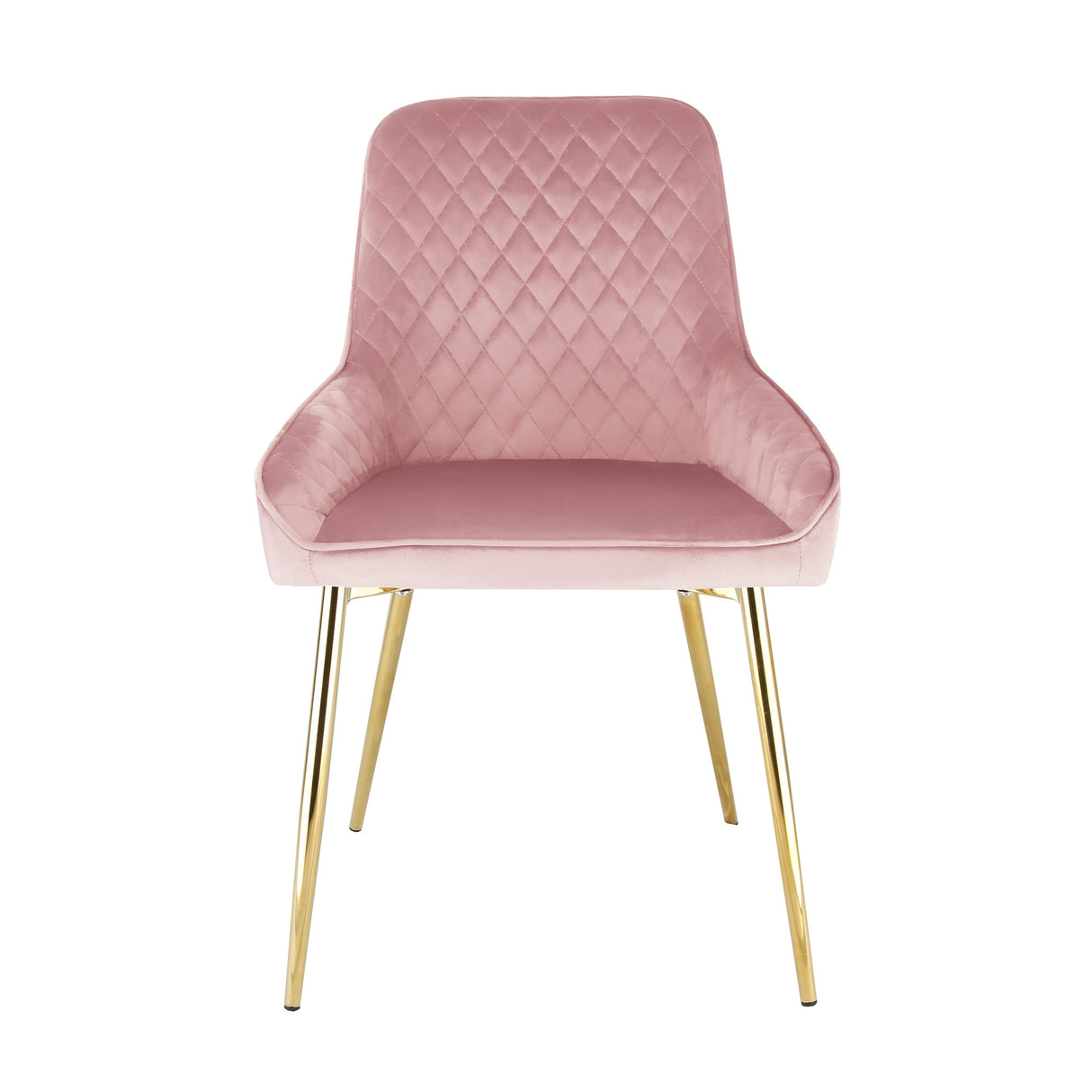 Hamilton - Dining Chair in Velvet - (Grey, Pink, Green)