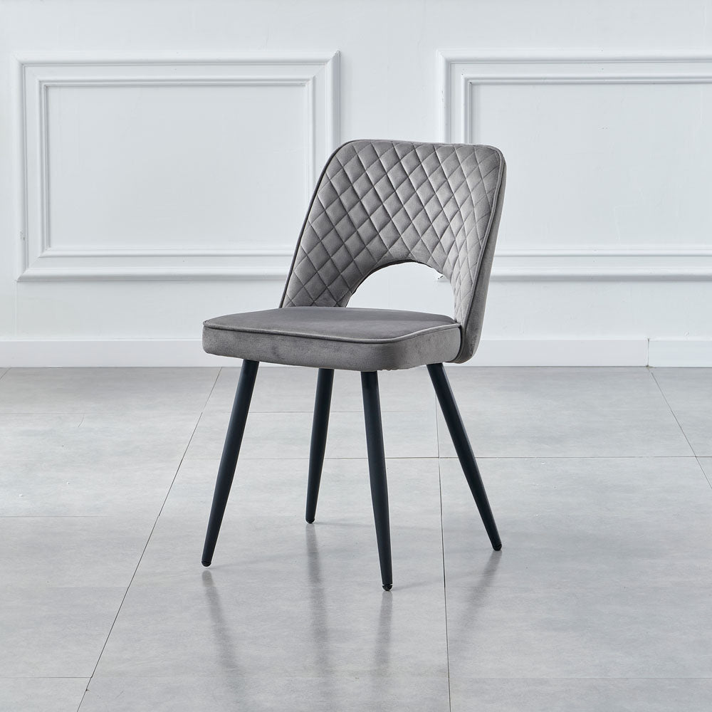 Metis - Velvet Dining chair - Set of 2