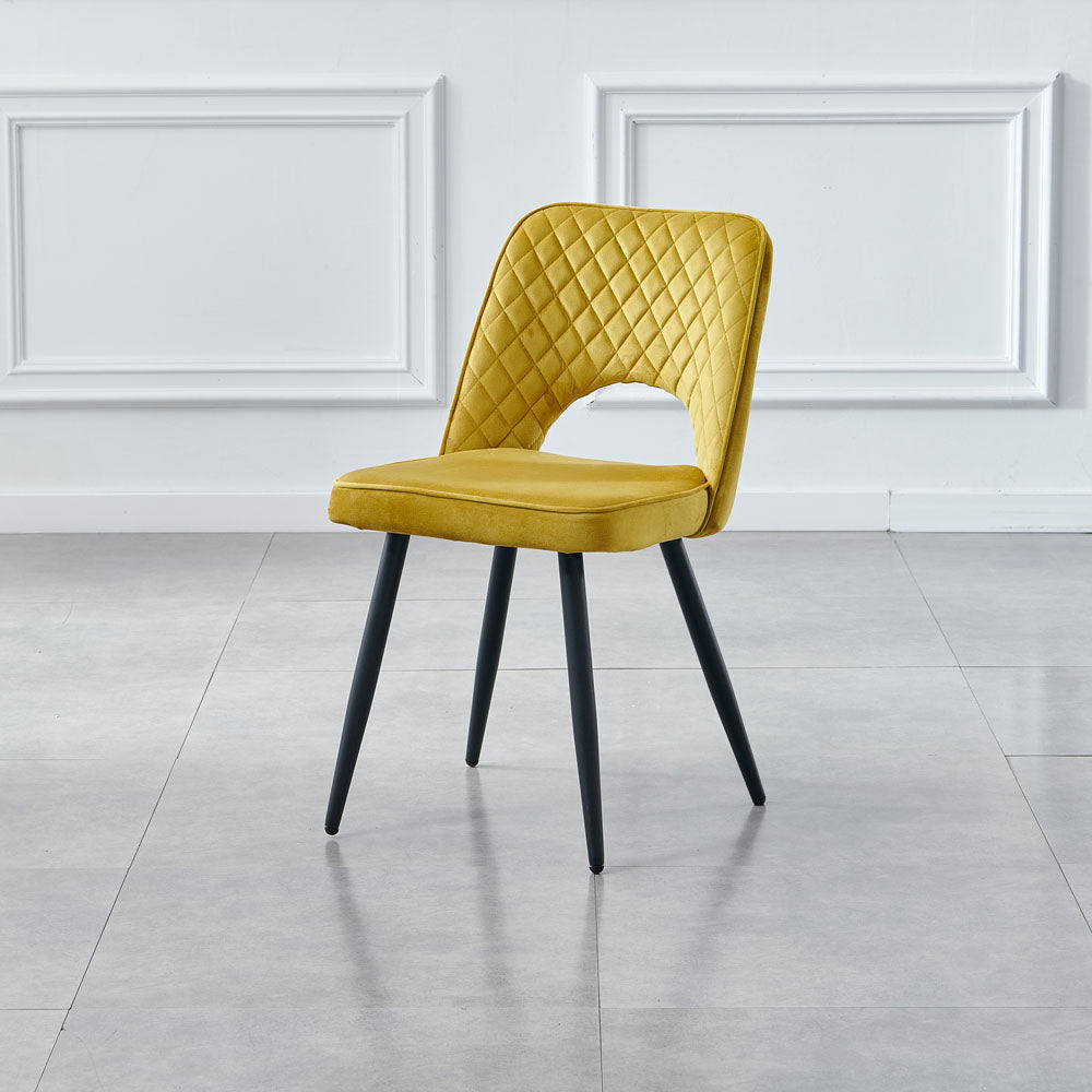 Metis - Velvet Dining chair - Set of 2