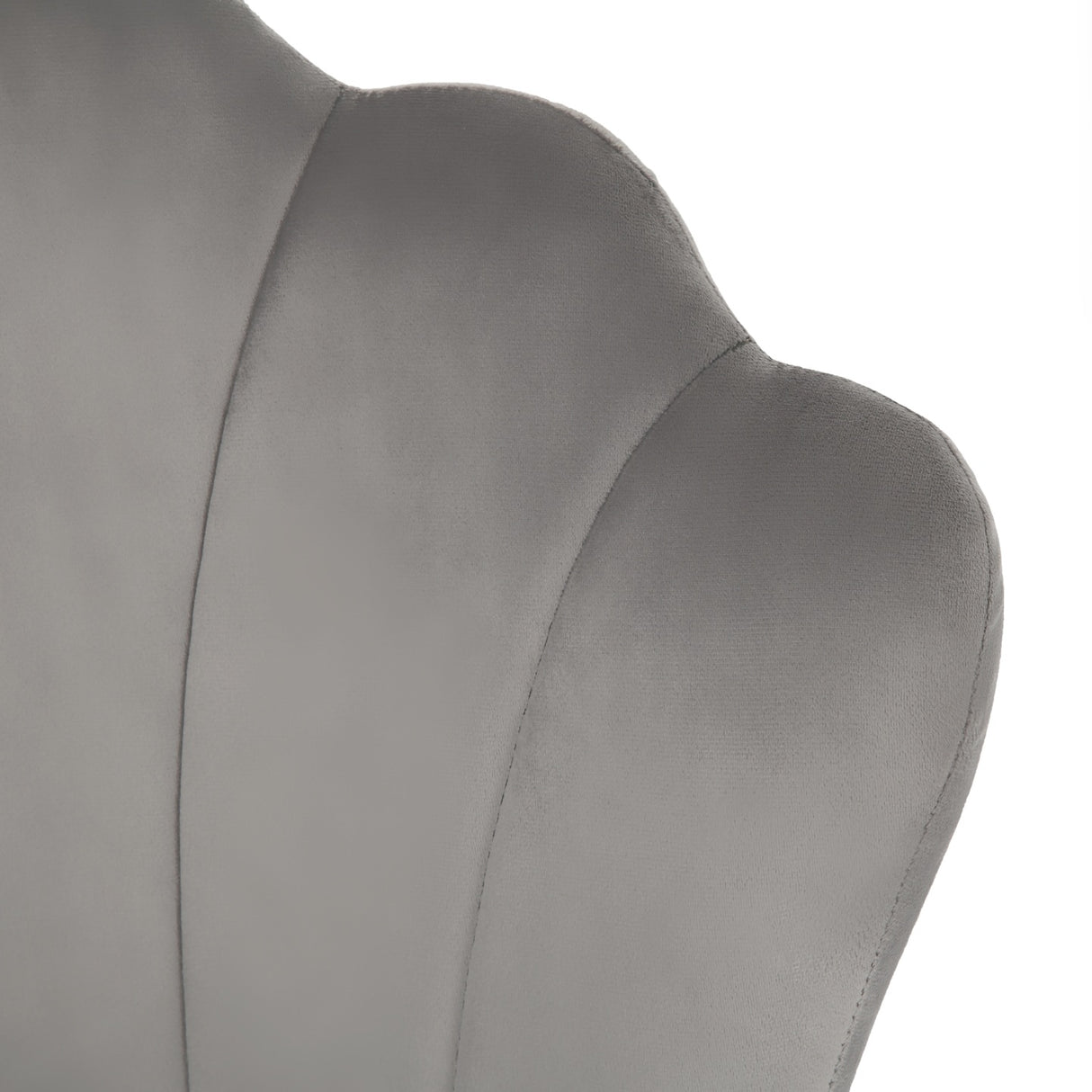 Mini Flora Velvet - Dining Chairs - Set of 2 - Floral-Designed Backrest