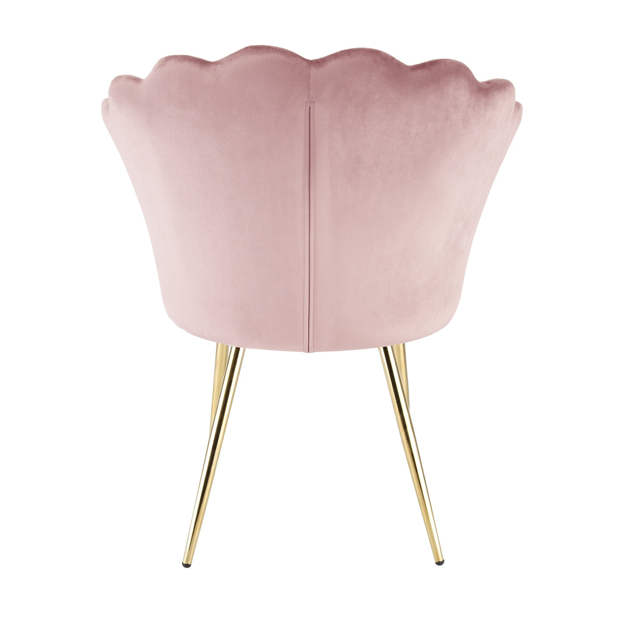 Mini Flora Velvet - Dining Chairs - Set of 2 - Floral-Designed Backrest