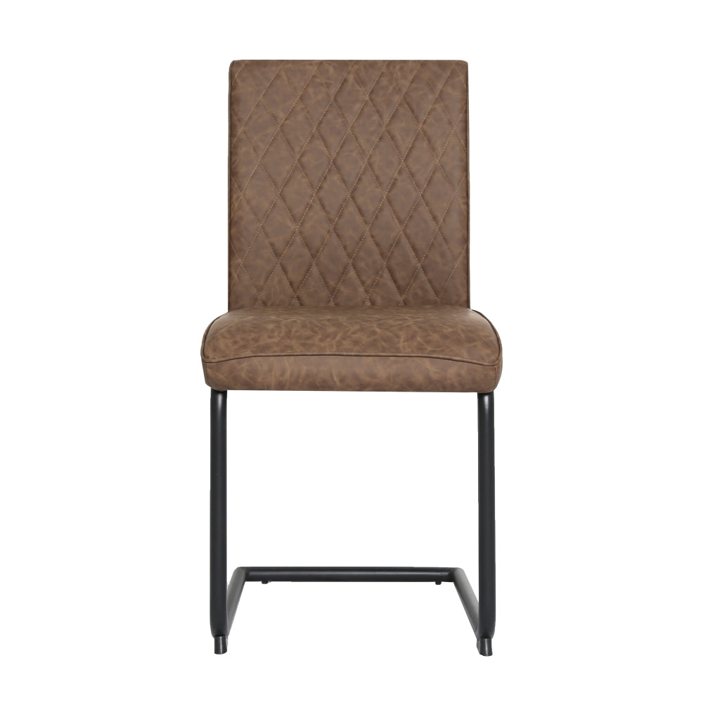 Nestor - Industrial Dining Chair - (Tan, Brown, Grey)