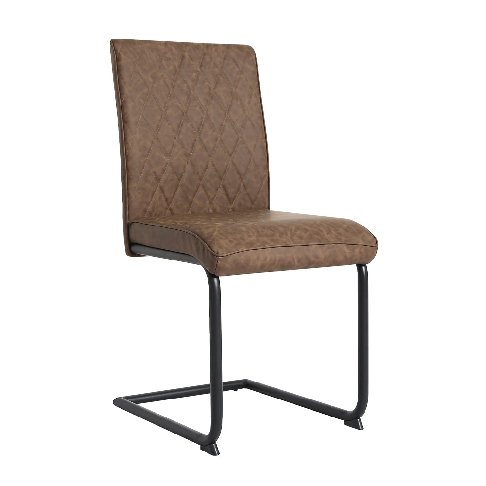 Nestor - Industrial Dining Chair - (Tan, Brown, Grey)