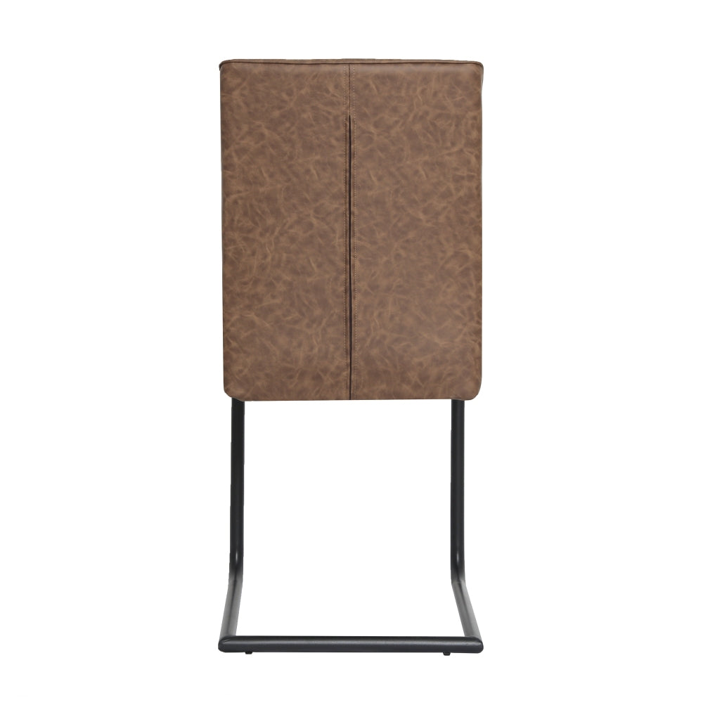 Nestor - Industrial Dining Chair - (Tan, Brown, Grey)