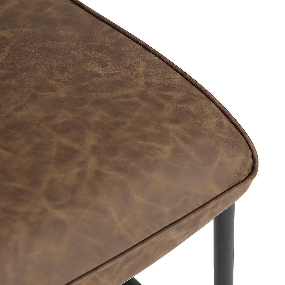 Nestor - Industrial Dining Chair - (Tan, Brown, Grey)