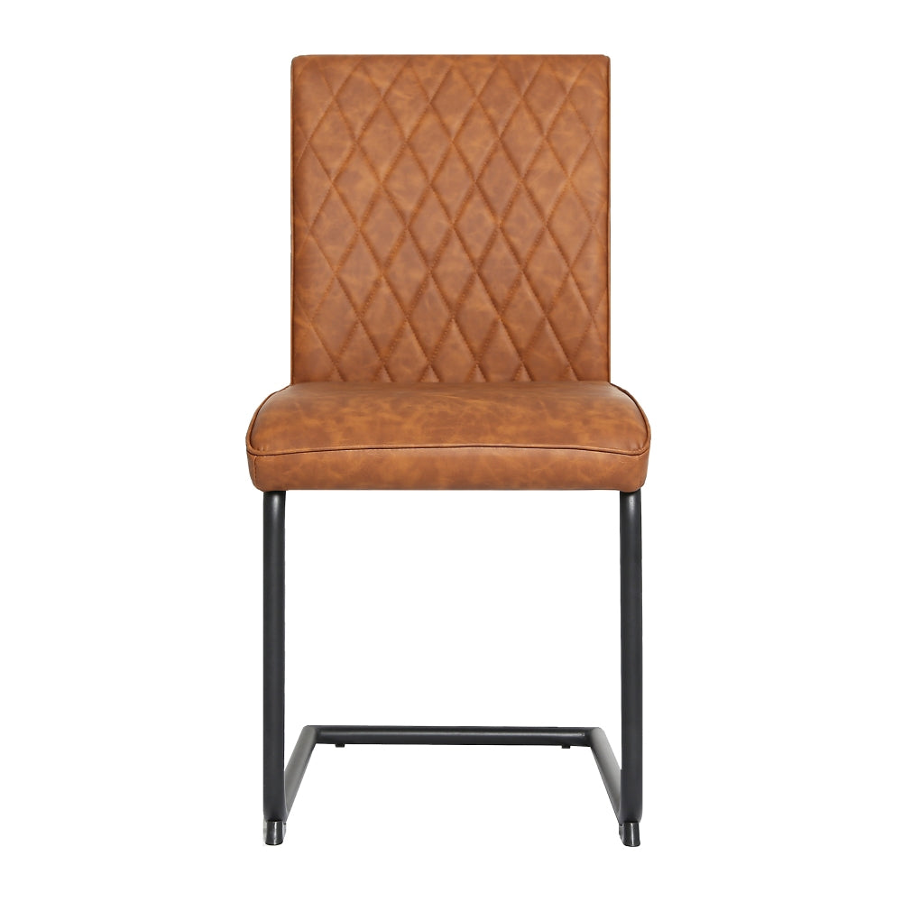 Nestor - Industrial Dining Chair - (Tan, Brown, Grey)