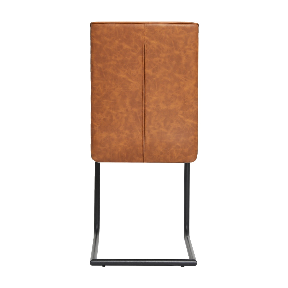Nestor - Industrial Dining Chair - (Tan, Brown, Grey)