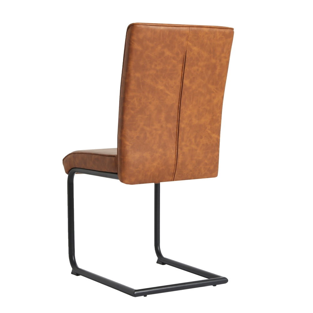 Nestor - Industrial Dining Chair - (Tan, Brown, Grey)