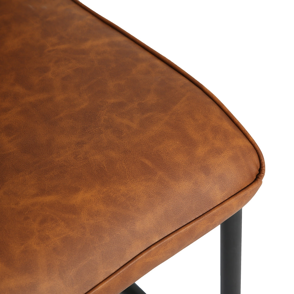 Nestor - Industrial Dining Chair - (Tan, Brown, Grey)