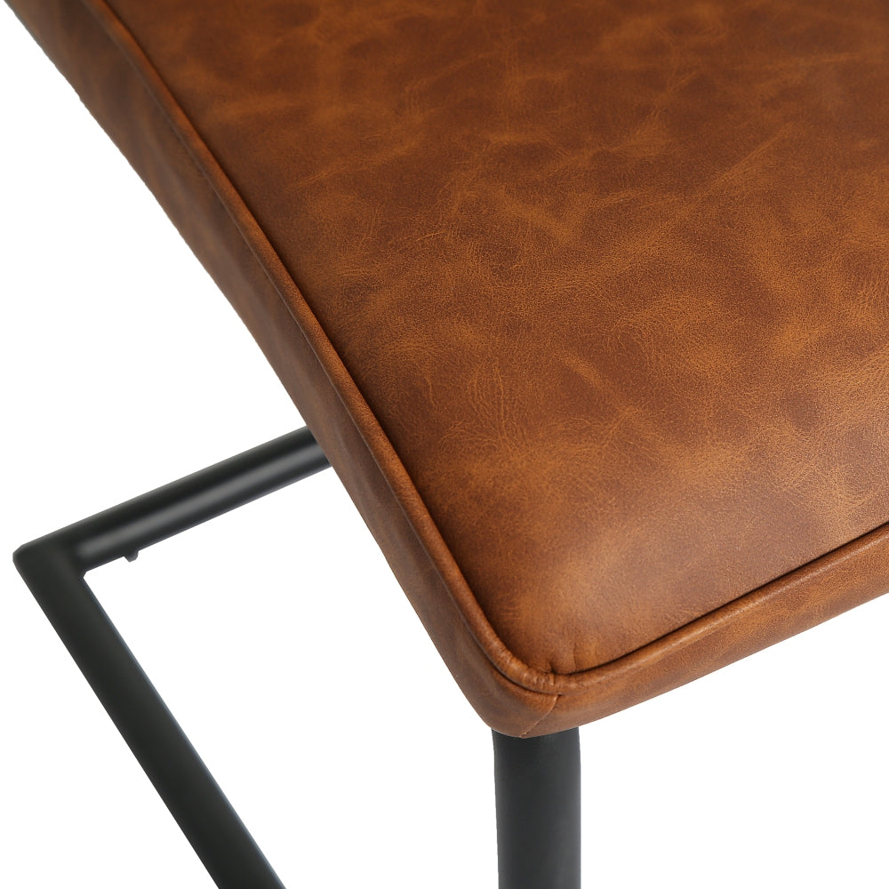 Nestor - Industrial Dining Chair - (Tan, Brown, Grey)