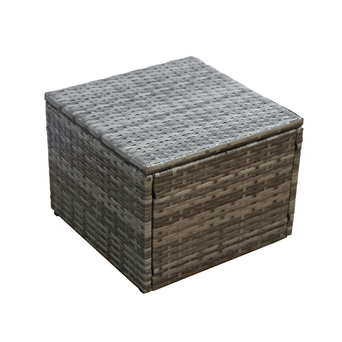 Pelias - Rattan Corner Sofa & Dining Set - 9 Seater. Grey rattan