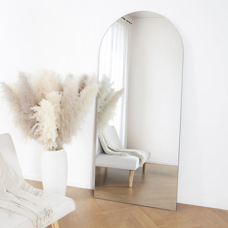 Albano – Large Frameless Arched Full Length Mirror – 179x80cm