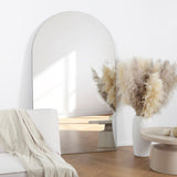 Albano Extra Large Frameless Arched Full Length Mirror – 179x110cm