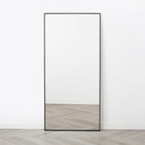 Anax Full Length Mirror - Rectangular Mirror with Black Frame - 170 x 80