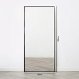 Anax - Full Length Mirror with Black Frame - 180x80