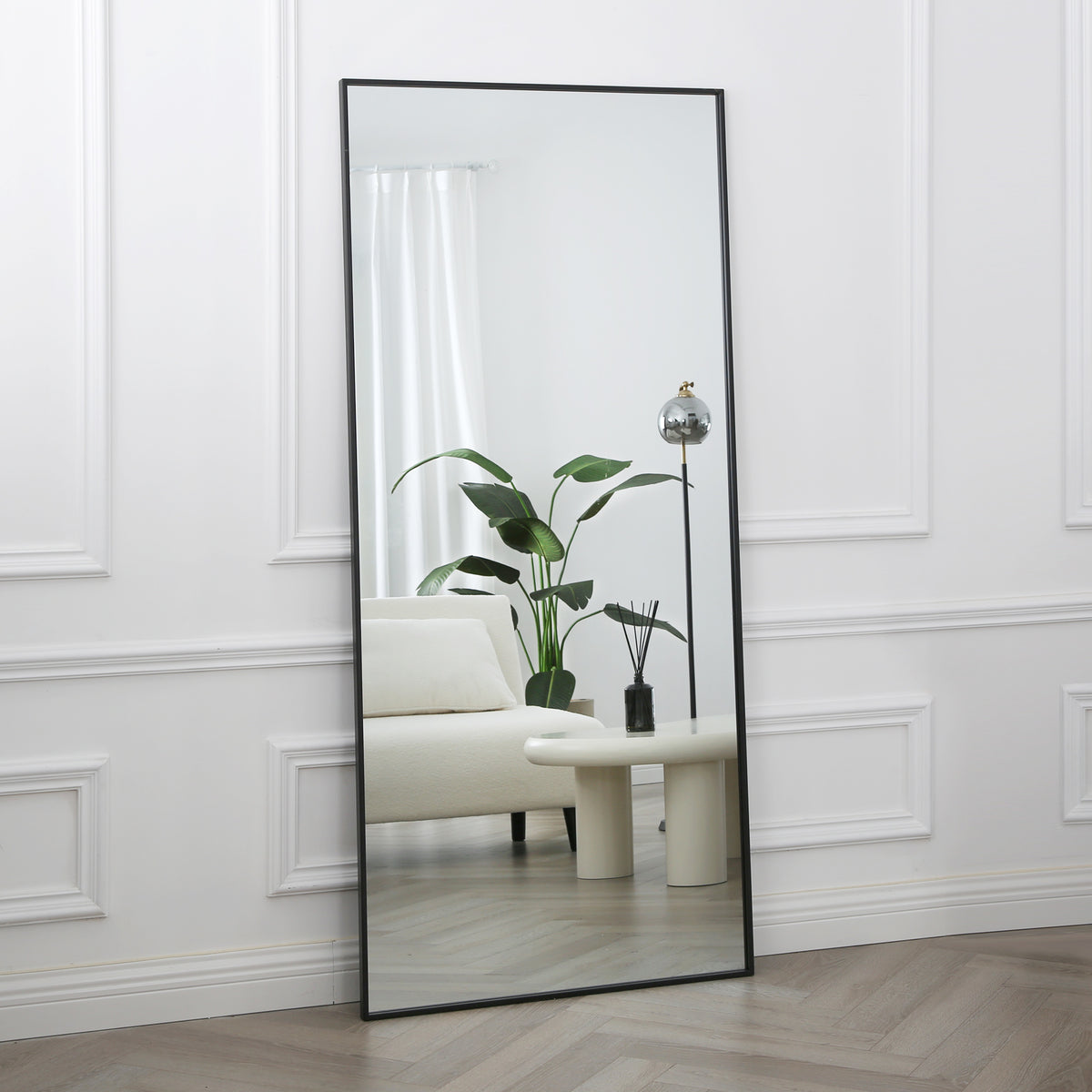 Anax - Full Length Mirror with Black Frame - 180x80