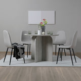 ASTERIA Dining Chairs Set of 2 – Upholstered Linen Fabric – Multiple Colours – Modern Dining Room Chairs