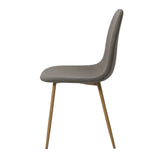 ASTERIA Dining Chairs Set of 2 – Upholstered Linen Fabric – Multiple Colours – Modern Dining Room Chairs