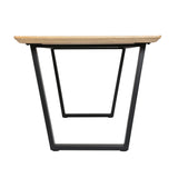 Nestor Dining Set – Oak Table with 4 Industrial-Style Chairs