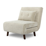 Aurora - Single Sofa Bed Chair in Premium Fabric- 1 Seater