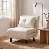 Aurora - Single Sofa Bed Chair in Boucle - 1 Seater