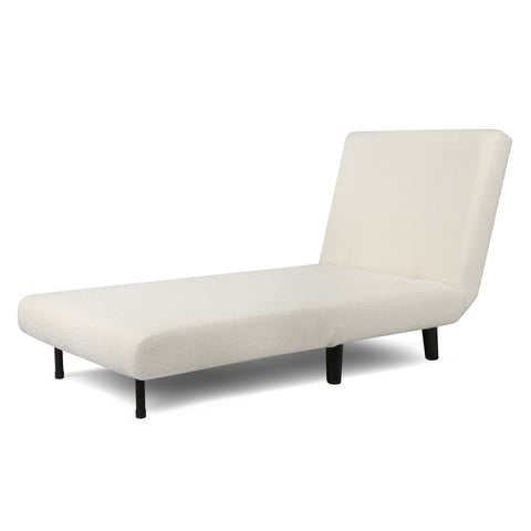 Aurora - Single Bed Chair Sofa in Boucle - 1 Seater