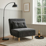 Aurora - Single Sofa Bed Chair in Premium Fabric- 1 Seater