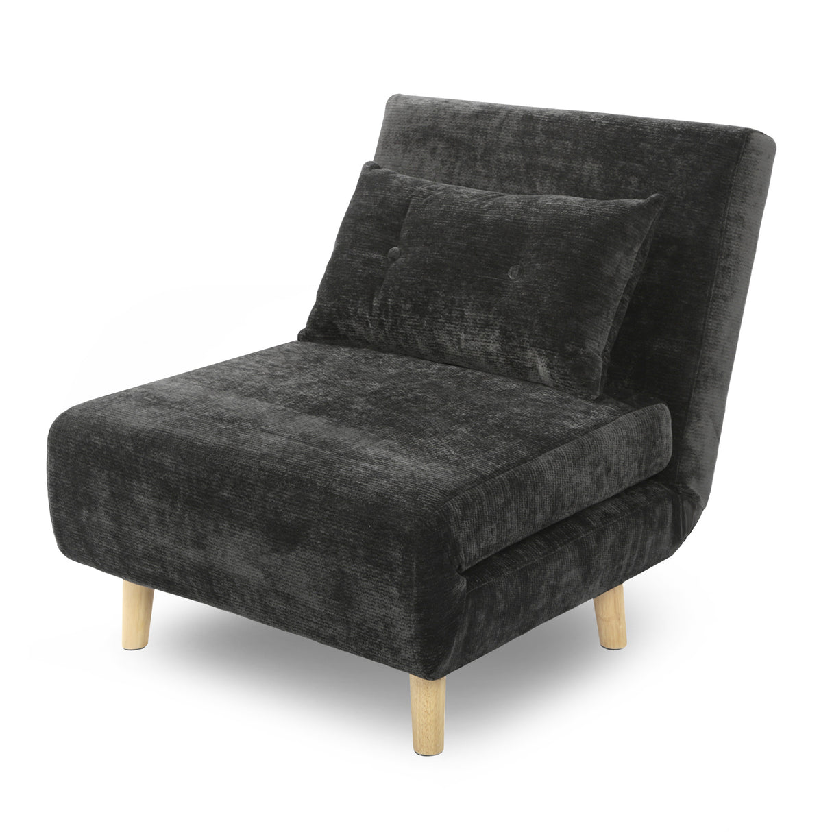 Aurora - Single Sofa Bed Chair in Premium Fabric- 1 Seater