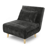 Aurora - Single Sofa Bed Chair in Premium Fabric- 1 Seater