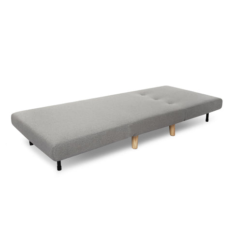 Aurora - Single Sofa Bed in Linen - Fold Out Futon