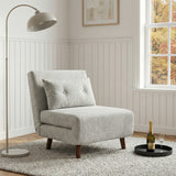 Aurora - Single Sofa Bed Chair in Premium Fabric- 1 Seater