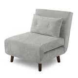 Aurora - Single Sofa Bed Chair in Premium Fabric- 1 Seater