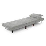 Aurora - Single Sofa Bed Chair in Premium Fabric- 1 Seater