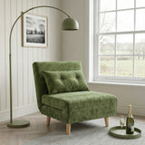 Aurora - Single Sofa Bed Chair in Premium Fabric- 1 Seater