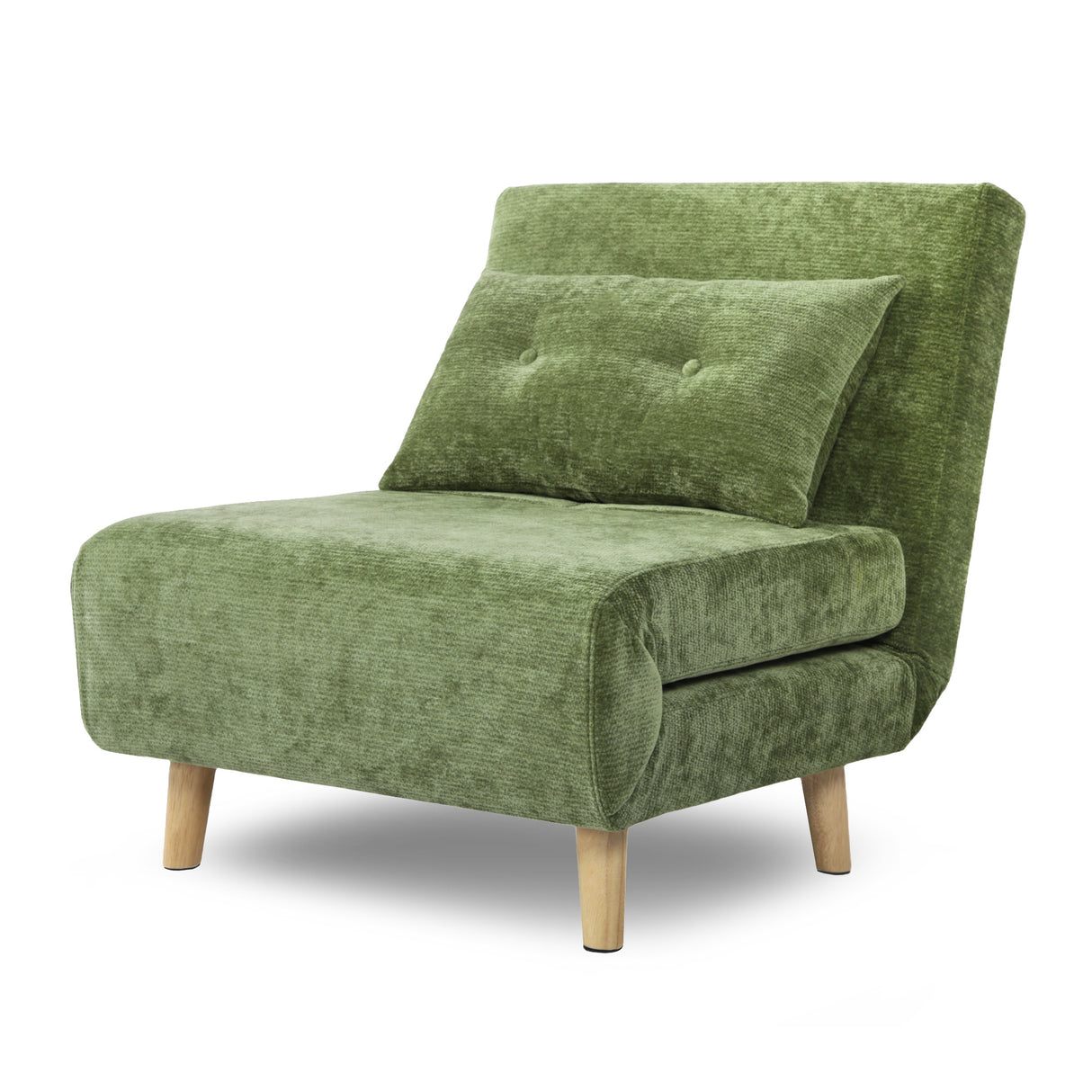 Aurora - Single Sofa Bed Chair in Premium Fabric- 1 Seater